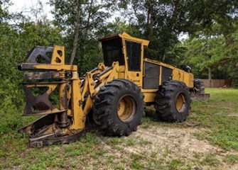 2005 Tigercat 720D Wheel Feller Buncher