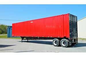 Custom Built HD Container  Trailer-Open Top