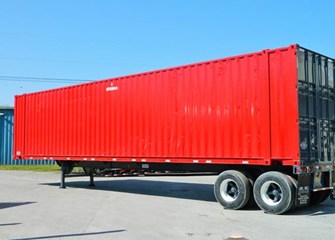 Custom Built HD Container Open Top Trailer