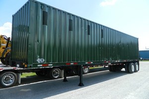 Unknown Steel Container  Trailer-Chip