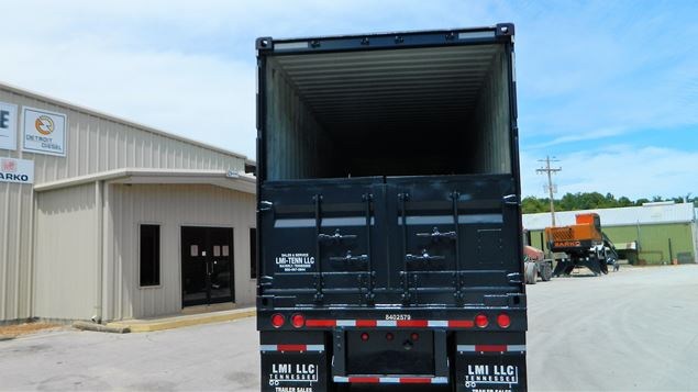 Unknown Steel Container Chip Trailer
