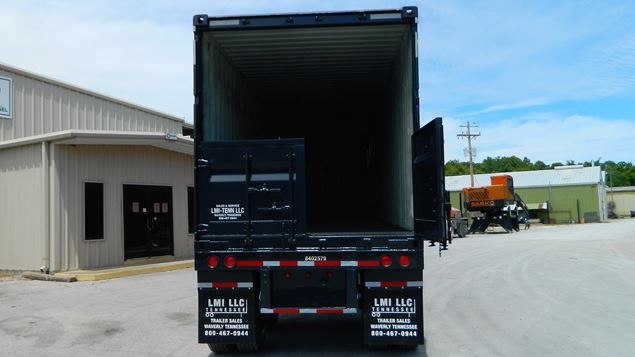 Unknown Steel Container Chip Trailer
