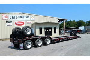 2023 Pitts LB55-22DC Flip  Trailer-Lowboy