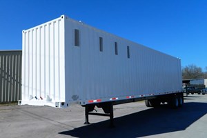Custom Built Container Closed Top  Trailer-Chip
