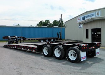 2024 Pitts LB51-22DC Lowboy Trailer