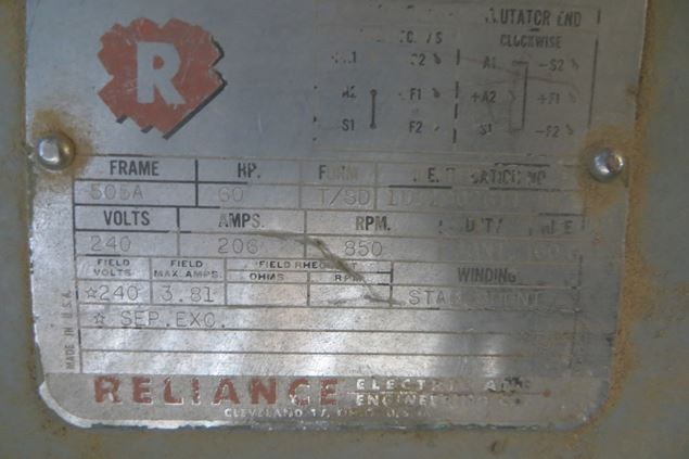 Unknown 230V Carriage Drive (Sawmill)