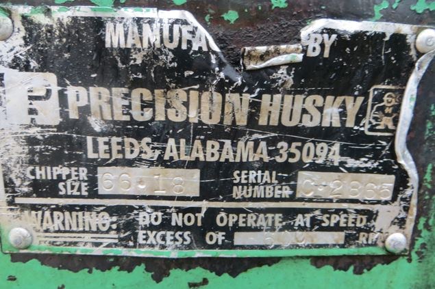 Precision Husky 66in Stationary Wood Chipper