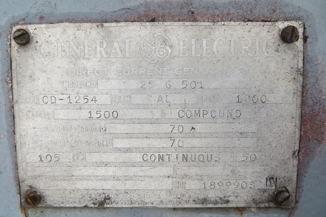 General Electric DC/AC Electrical