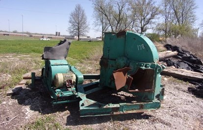 Precision Husky 48in Pack Stationary Wood Chipper