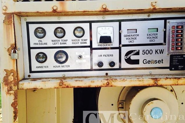 1989 Cummins 500 KW Genset GenSet