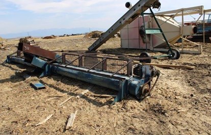 Unknown 35ft of 12in Auger Conveyor