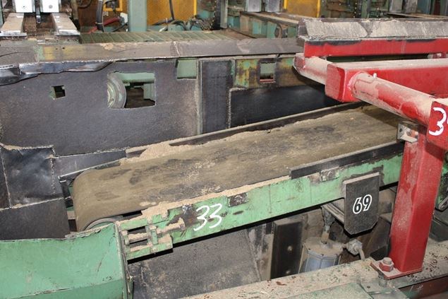 Unknown Slab Drop Conveyors Belt