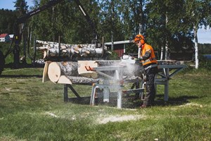 Logosol F2 4m Sawmill  Portable Sawmill