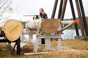 Logosol F2 5m Sawmill  Portable Sawmill