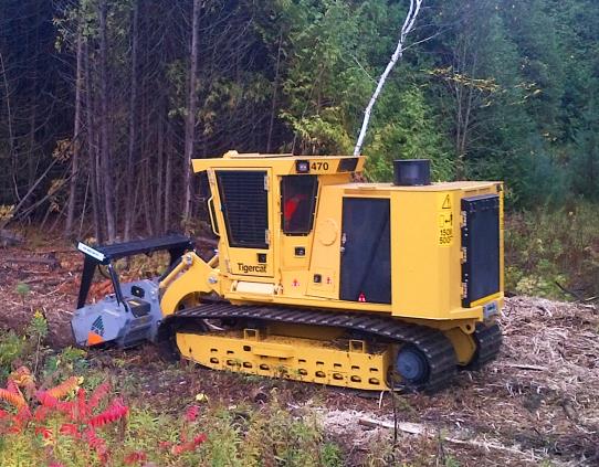 New 470 mulcher