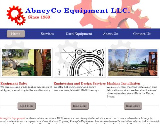 AbneyCo Equipment Is Now Online!