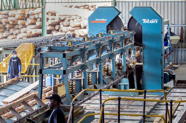 Wood-Mizer Announces TITAN Wideband Sawmill Equipment