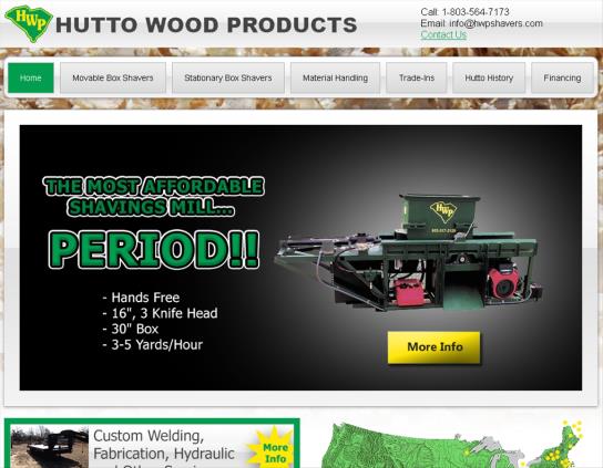 Hutto Wood Products Unveils Newly Redesigned Website