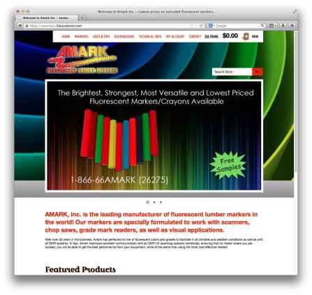 Amark Lumber Markers Unveils Newly Redesigned Website