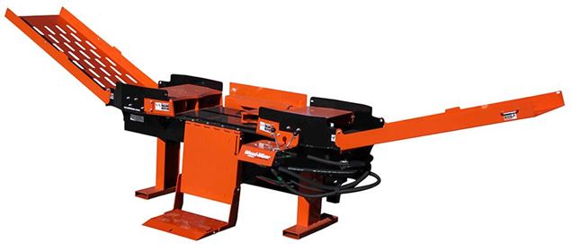 Wood-Mizer Introduces FS350 Skid Steer Log Splitter