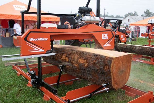 Wood-Mizer Introduces LX250 Wide Slab Sawmill