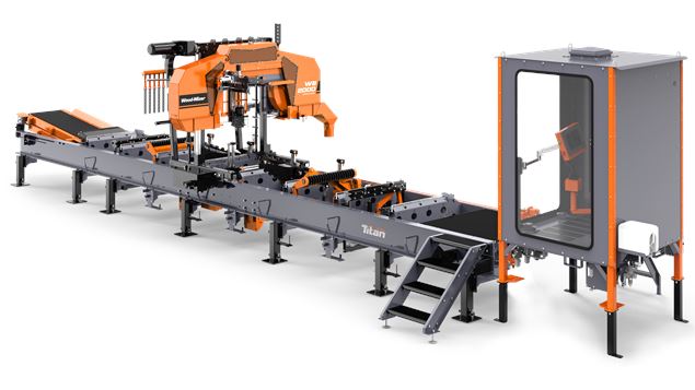 Wood-Mizer Introduces WB2000 Industrial Sawmill