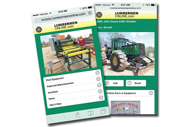 LumbermenOnline.com Releases New Mobile Version