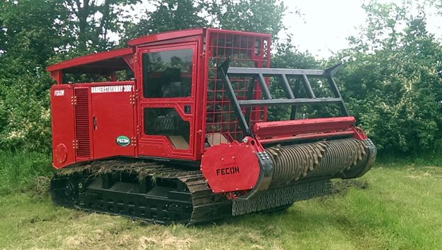 Fecon Introduces Mid-Sized Mulching  Tractor with New Rotor Technology